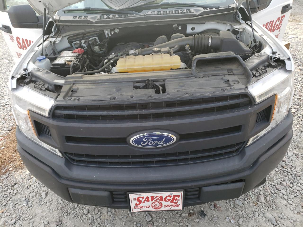 2020 Ford F-150 VIN 1FTMF1CB2LKD36423 Copart auction photo, rear end damage thumbnail 11