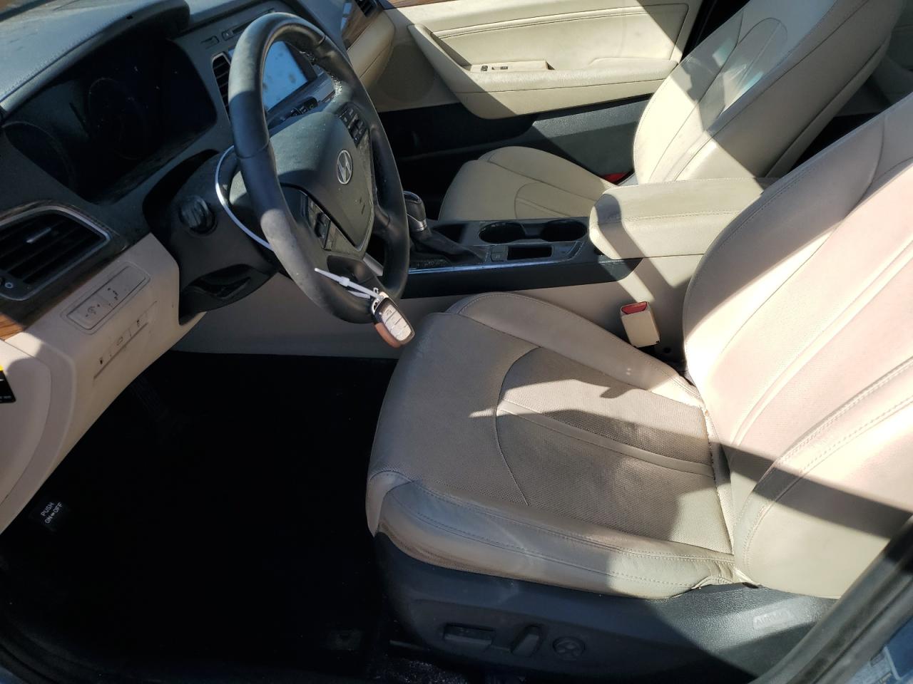 2017 Hyundai Sonata VIN 5NPE34AF2HH468737 Copart auction photo, burn - engine damage thumbnail 7