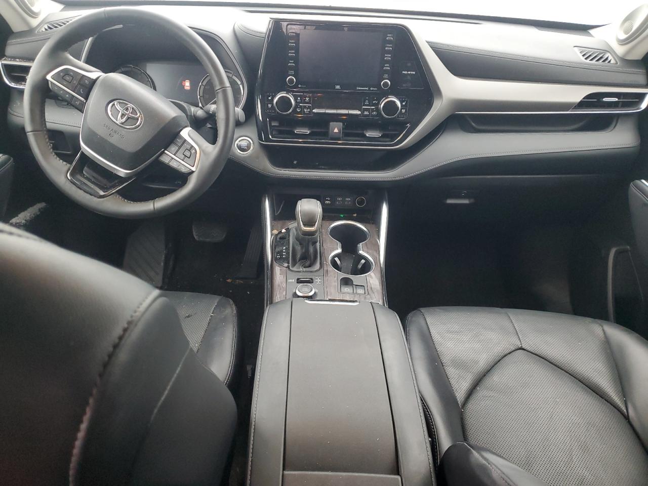 2022 Toyota Highlander VIN 5TDDZRBH8NS252209 Copart auction photo, front end damage thumbnail 8