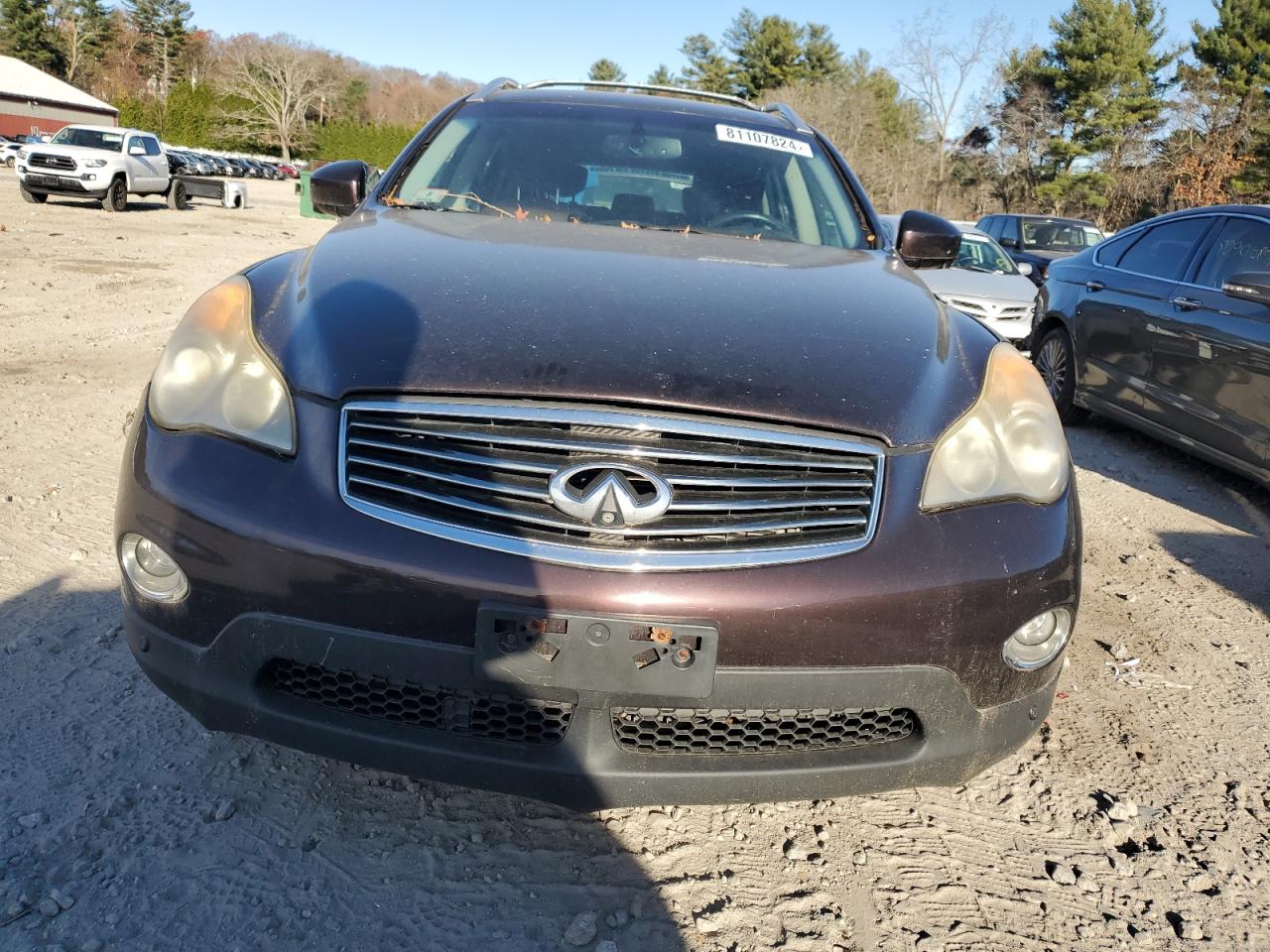 2010 Infiniti EX VIN JN1AJ0HR7AM756216 Copart auction photo, minor dent/scratches damage thumbnail 5