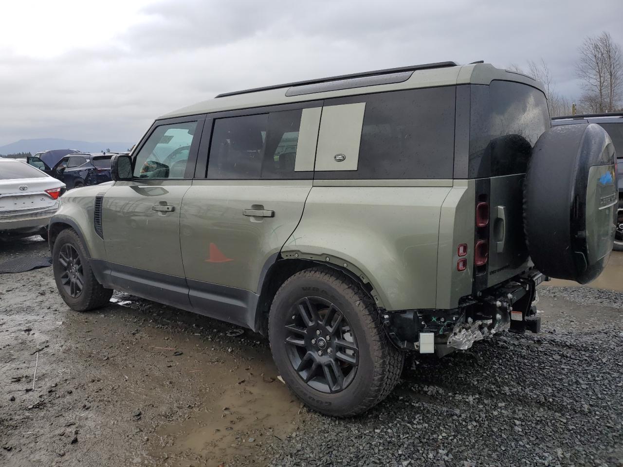 2024 Land Rover Defender VIN SALEJ7EX9R2343479 Copart auction photo, rear end damage thumbnail 2