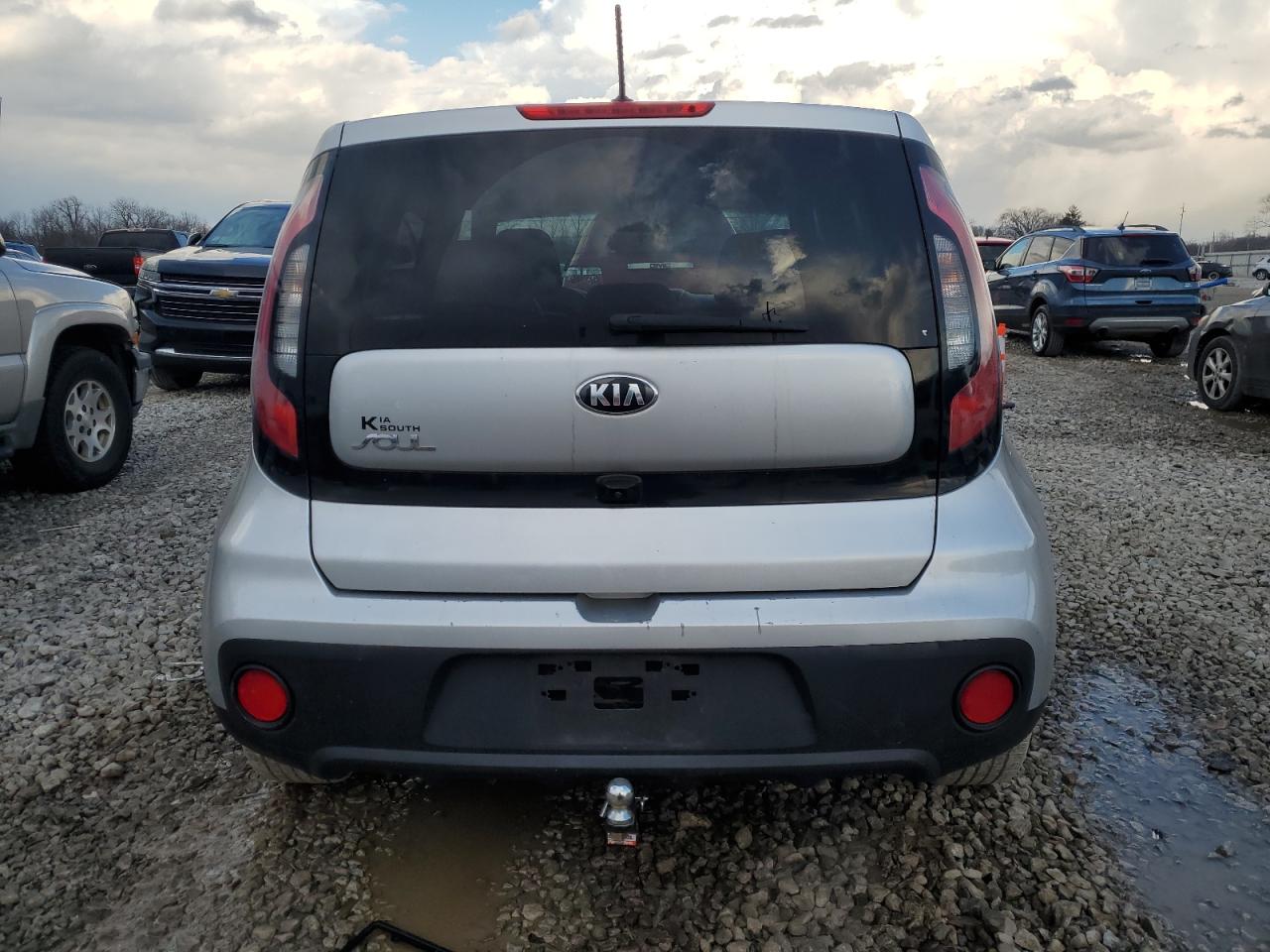 2019 KIA Soul VIN KNDJN2A21K7020821 Copart auction photo, undercarriage damage thumbnail 6