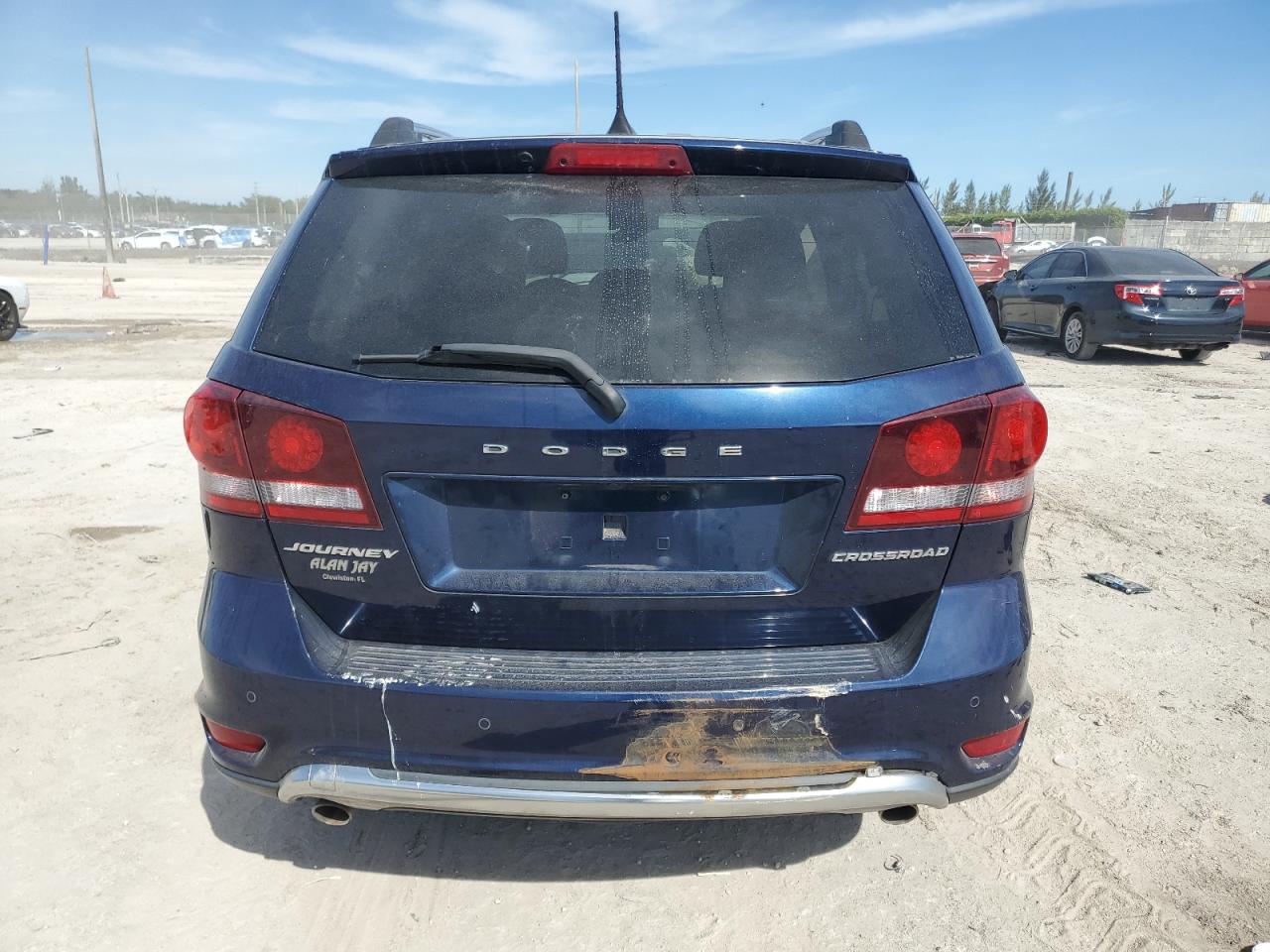 2018 Dodge Journey VIN 3C4PDCGG3JT476450 Copart auction photo, front end / minor dent/scratches damage thumbnail 6