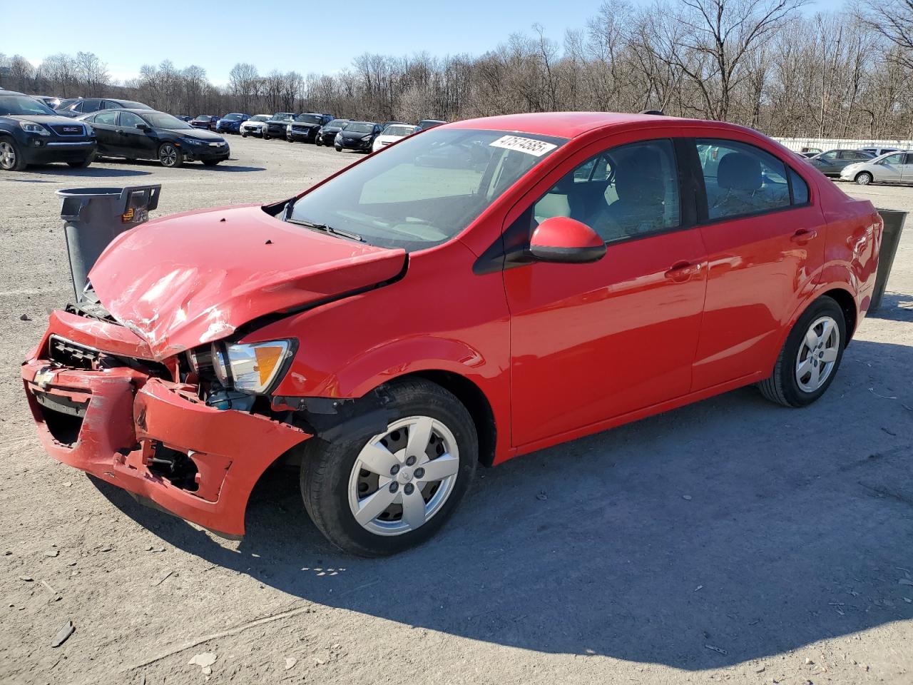 2015 Chevrolet Sonic VIN 1G1JA5SH5F4102938