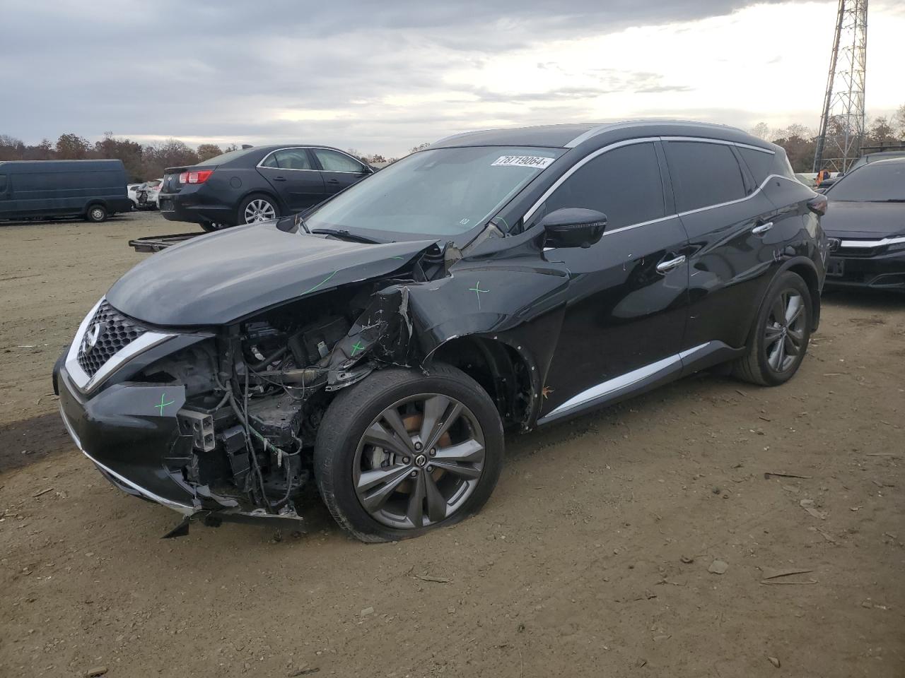 2019 Nissan Murano VIN 5N1AZ2MJ4KN157623