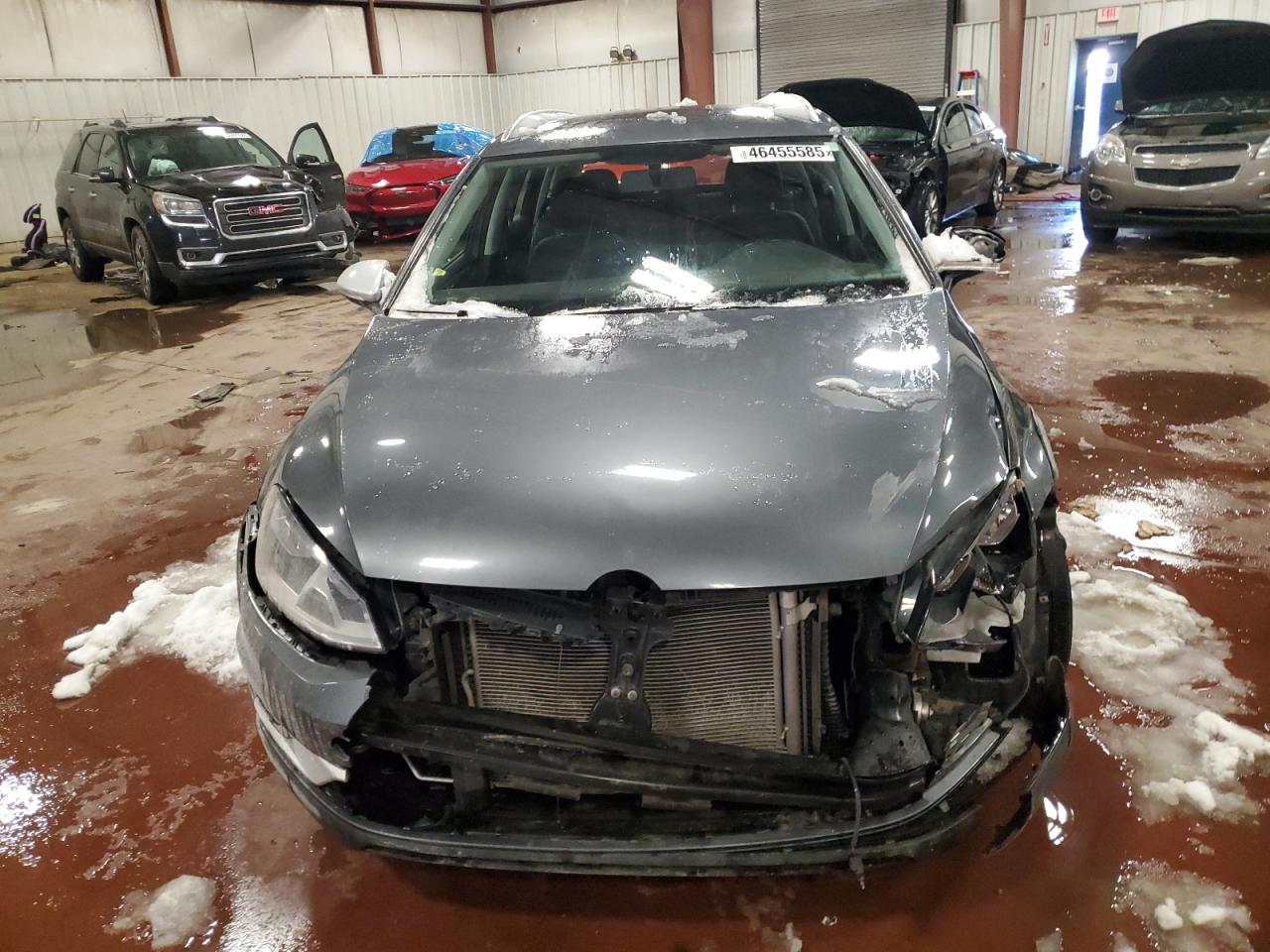 2017 Volkswagen Golf VIN 3VWH17AU9HM516177 Copart auction photo, rear end / front end damage thumbnail 5