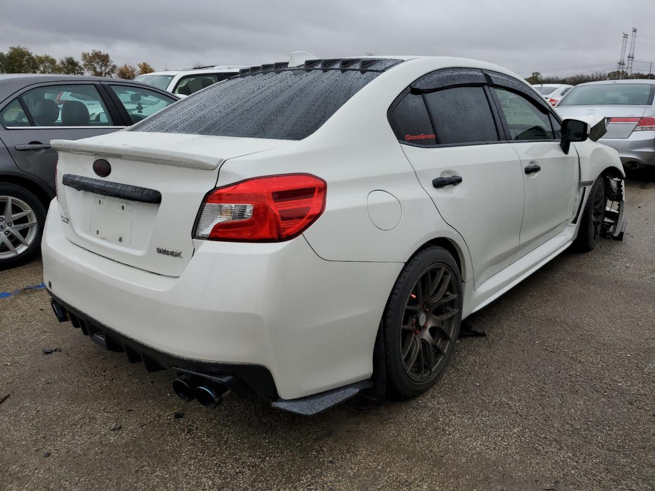 2016 Subaru WRX VIN JF1VA1E60G9828843 Copart auction photo, front end damage thumbnail 3