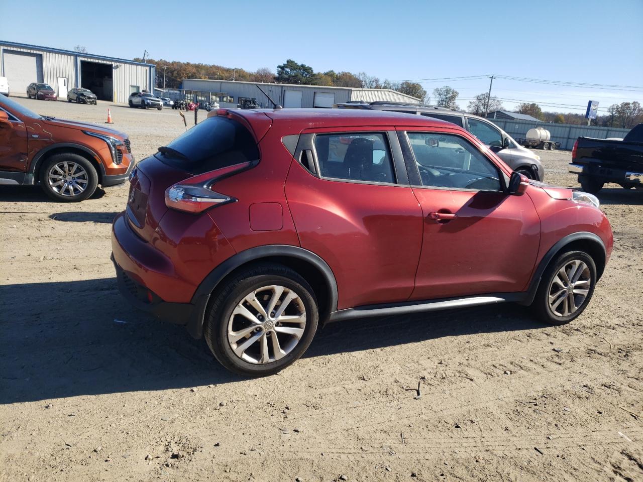 2015 Nissan Juke VIN JN8AF5MR1FT501953 Copart auction photo, front end / minor dent/scratches damage thumbnail 3