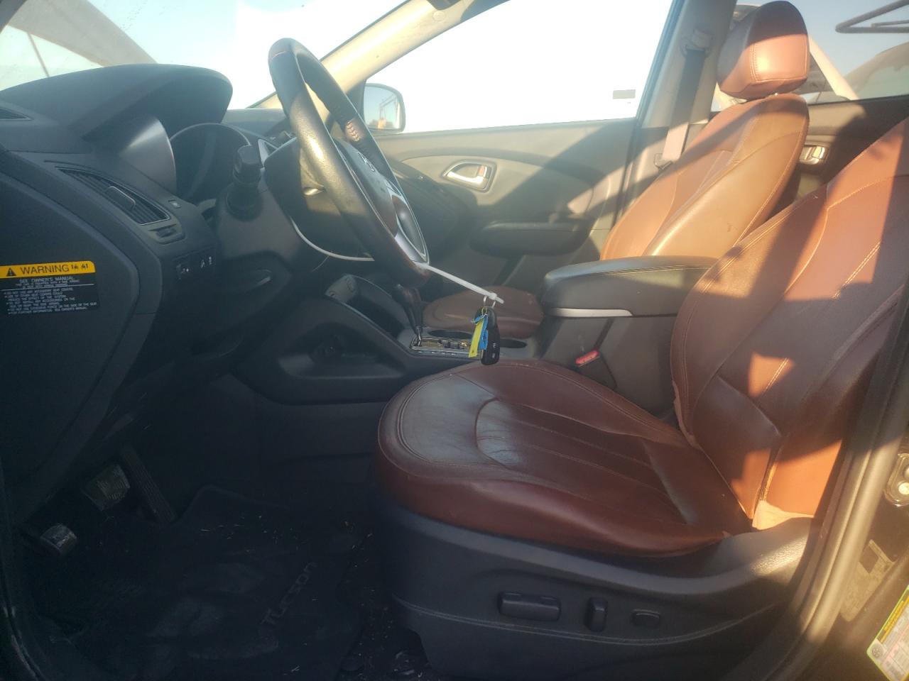 2012 Hyundai Tucson VIN KM8JU3AC8CU374688 Copart auction photo, mechanical damage thumbnail 7