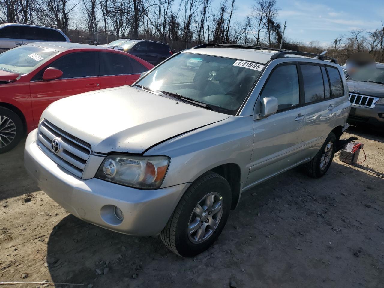 2004 Toyota Highlander VIN JTEEP21A040052248