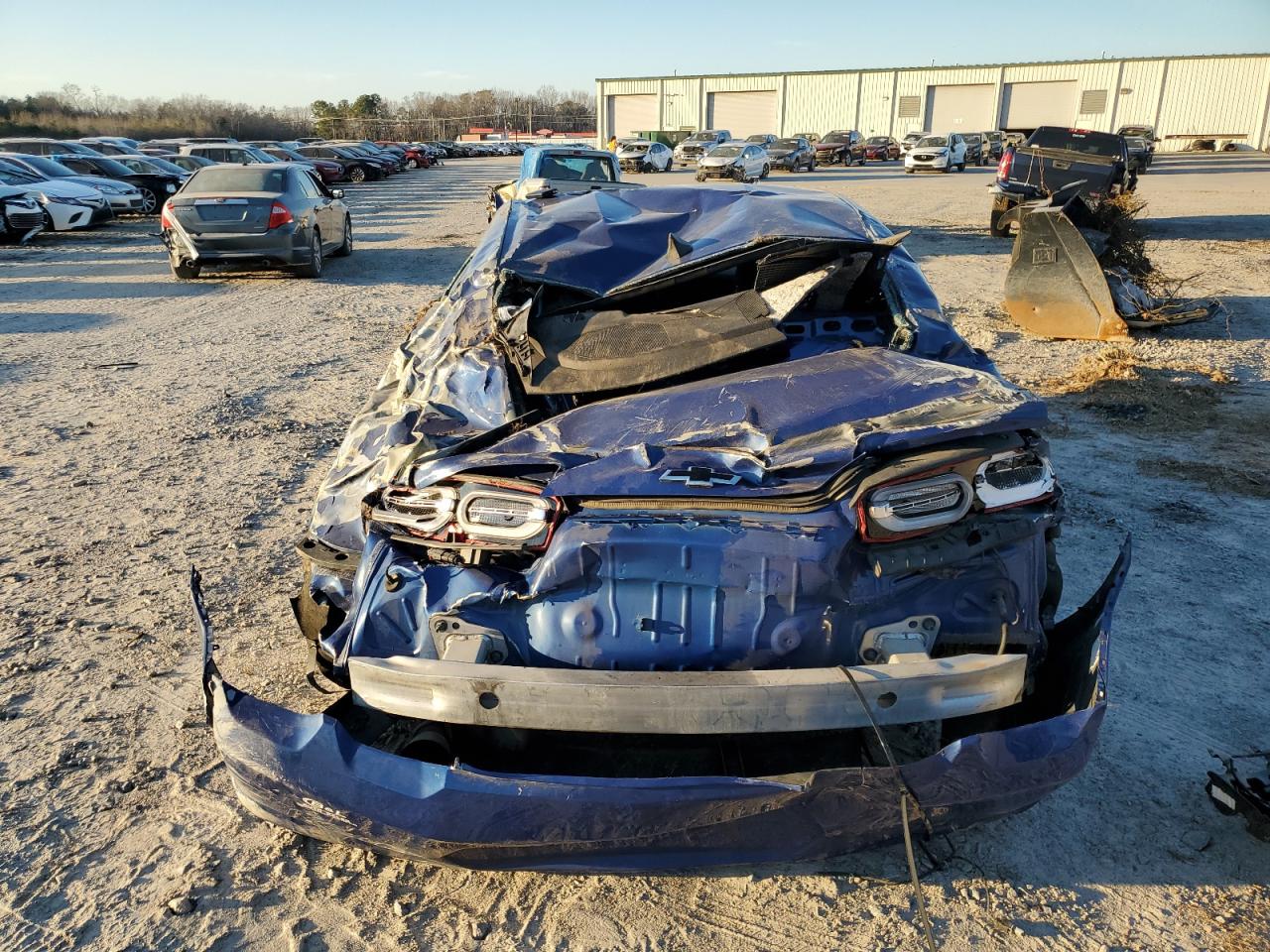2020 Chevrolet Camaro VIN 1G1FB1RS2L0117381 Copart auction photo, all over damage thumbnail 6