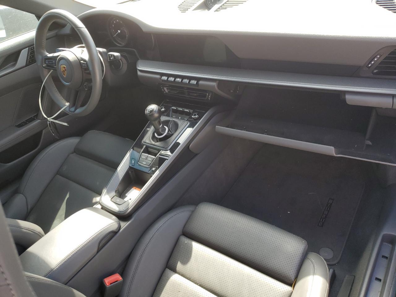 2021 Porsche 911 VIN WP0AB2A95MS222552 Copart auction photo, water/flood damage thumbnail 8