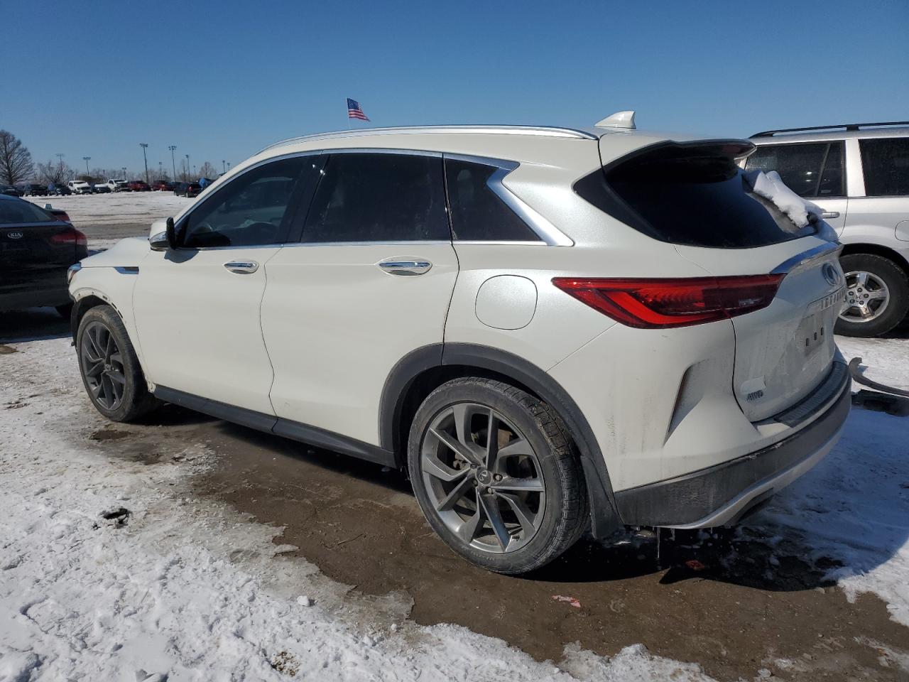 2019 Infiniti QX50 VIN 3PCAJ5M31KF112166 Copart auction photo, front end damage thumbnail 2