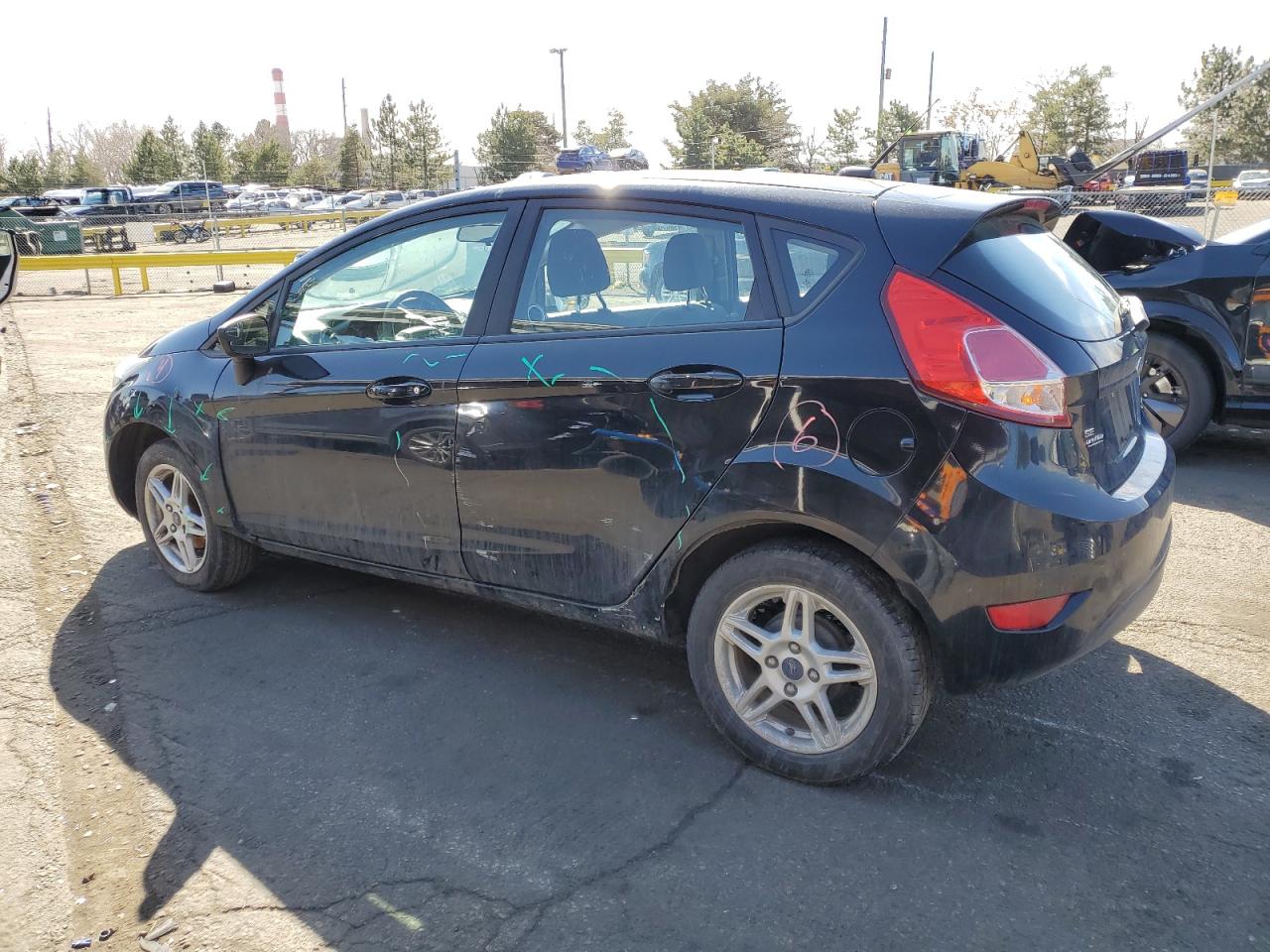 2018 Ford Fiesta VIN 3FADP4EJXJM106918 Copart auction photo, front end damage thumbnail 2