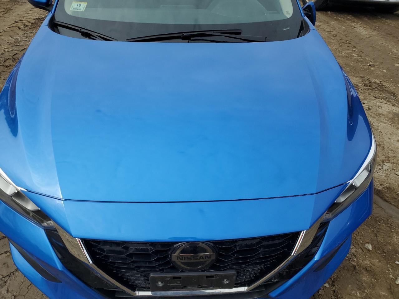 2020 Nissan Sentra VIN 3N1AB8CV9LY283368 Copart auction photo, side / minor dent/scratches damage thumbnail 11