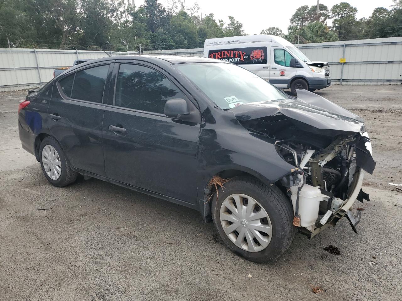 2015 Nissan Versa VIN 3N1CN7AP0FL808348 Copart auction photo, front end / minor dent/scratches damage thumbnail 4