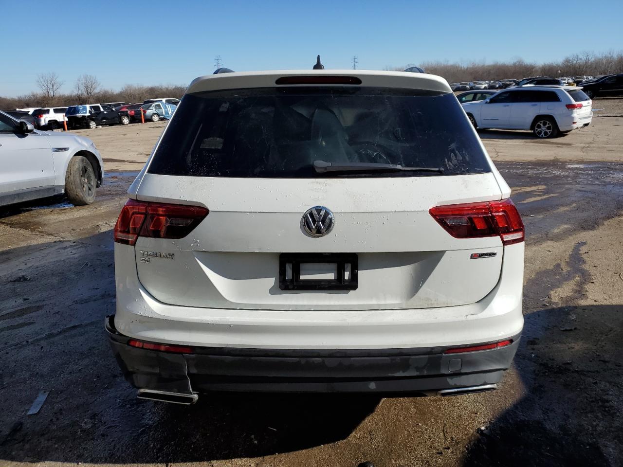 2019 Volkswagen Tiguan VIN 3VV2B7AX0KM009919 Copart auction photo, front end / rear end damage thumbnail 6