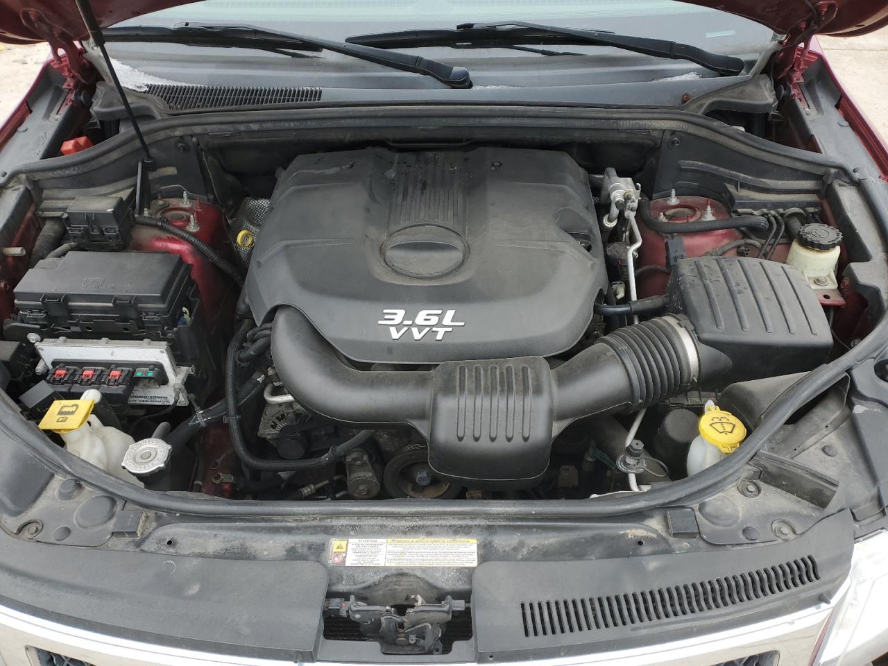 2013 Jeep Grand Cherokee VIN 1C4RJFAG6DC560693 Copart auction photo, front end damage thumbnail 13