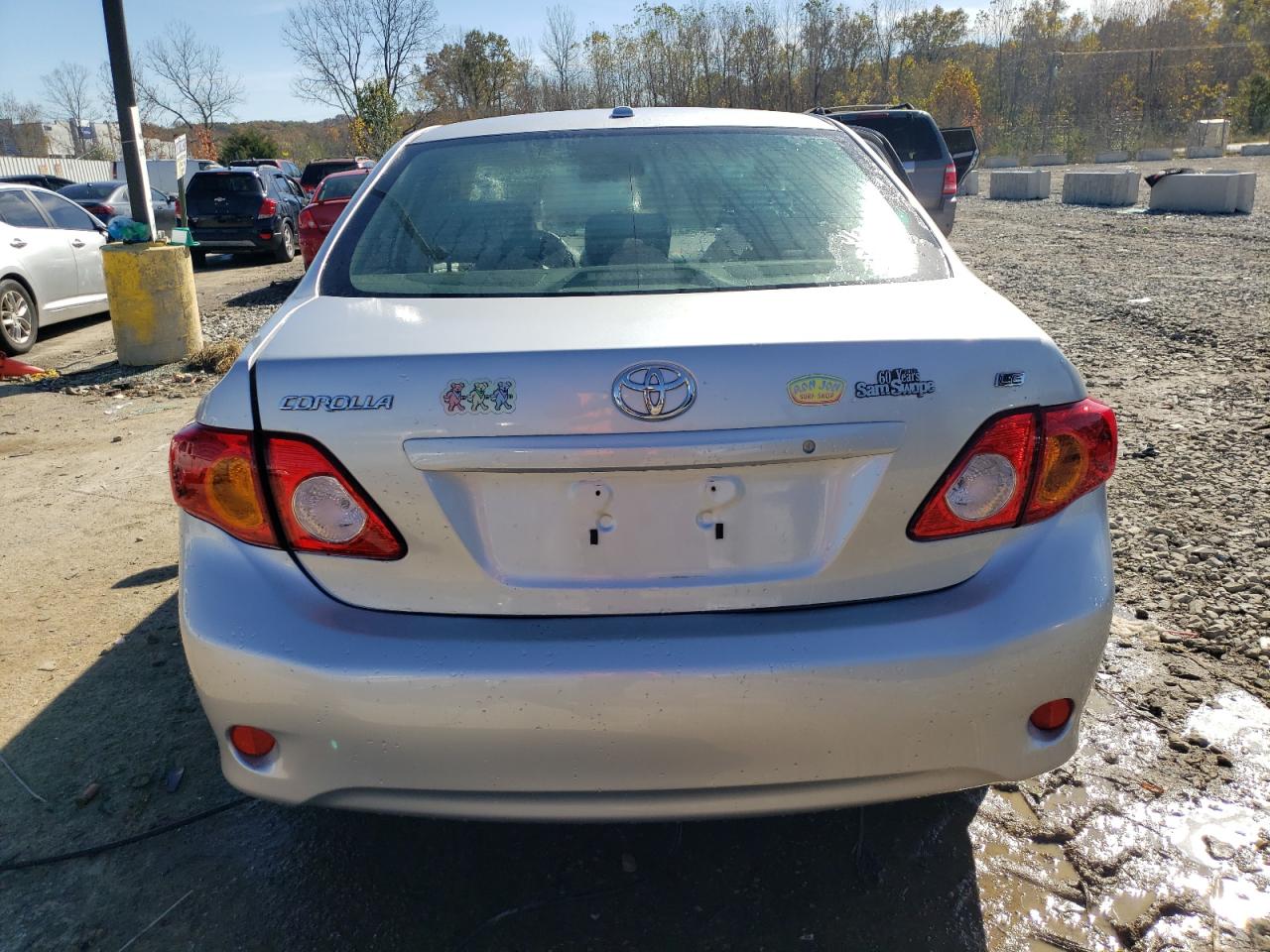 2009 Toyota Corolla VIN JTDBL40E69J014074 Copart auction photo, side damage thumbnail 6