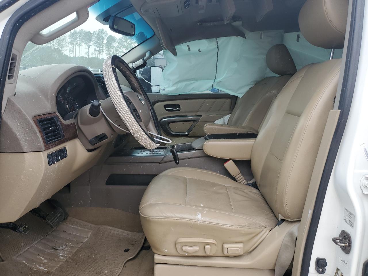 2015 Nissan Armada VIN 5N1BA0ND8FN621964 Copart auction photo, front end damage thumbnail 7