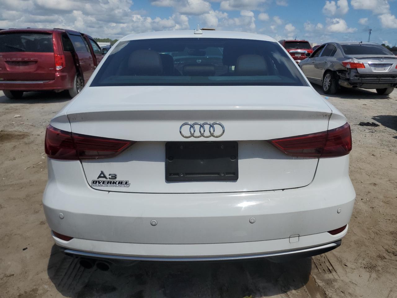 2018 Audi A3 VIN WAUAUGFF5J1016958 Copart auction photo, minor dent/scratches damage thumbnail 6