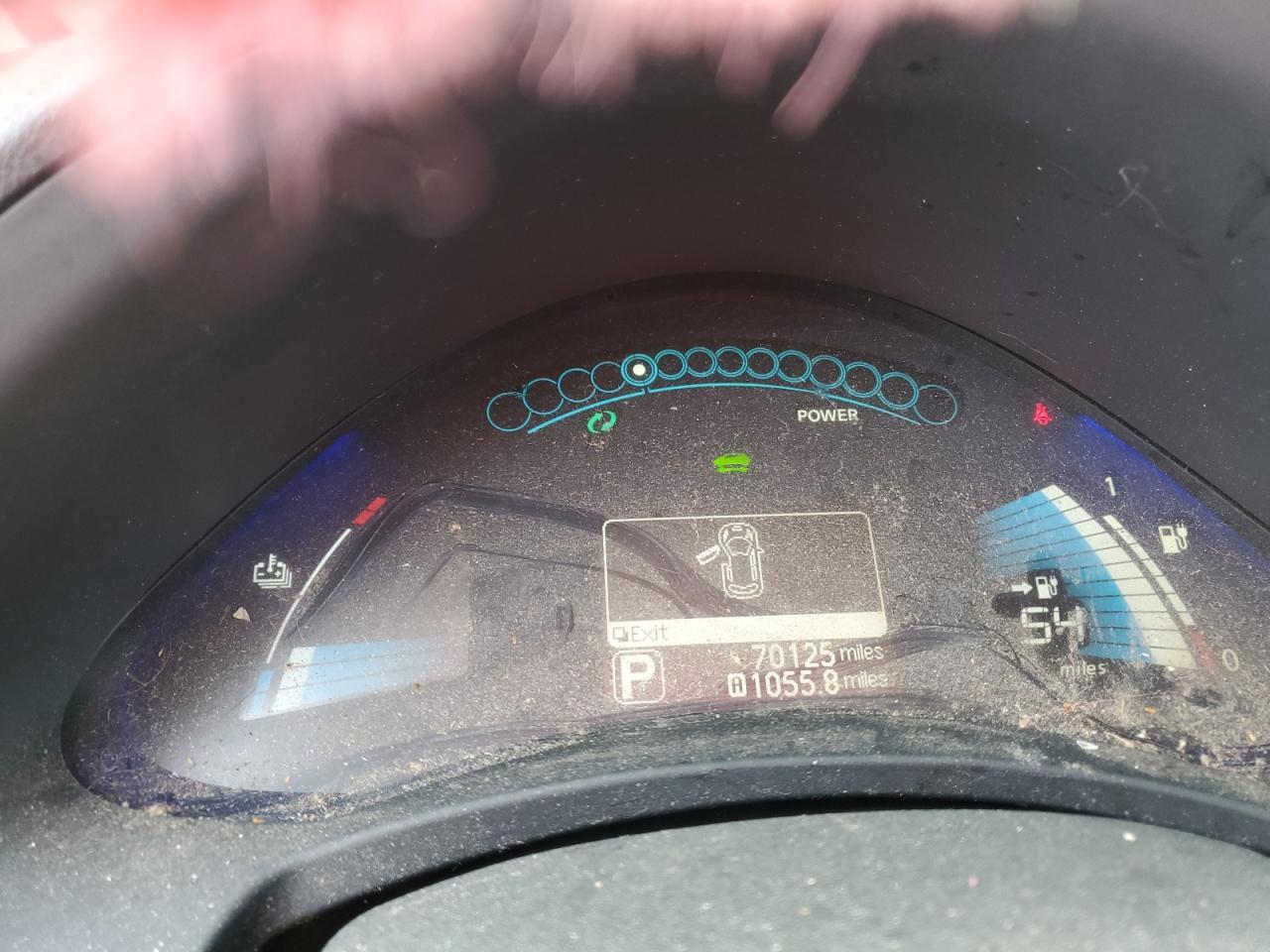 2015 Nissan Leaf VIN 1N4AZ0CP9FC322944 Copart auction photo, all over damage thumbnail 9