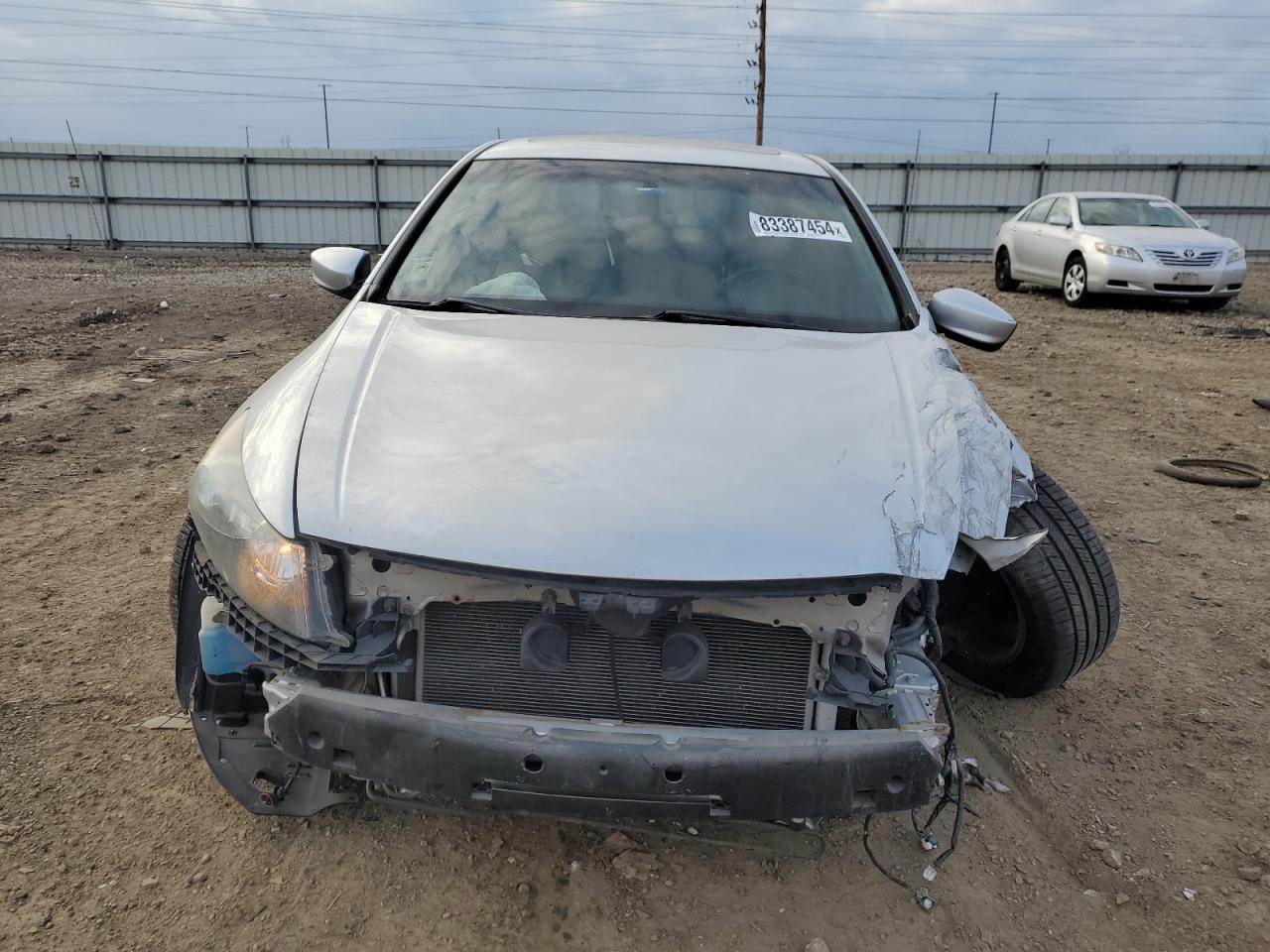 2012 Honda Accord VIN 1HGCP3F84CA013695 Copart auction photo, front end / rear end damage thumbnail 5