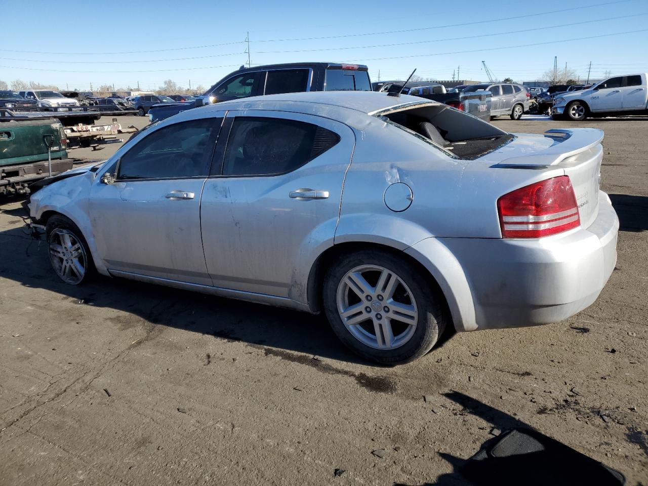 2010 Dodge Avenger VIN 1B3CC5FB0AN210324 Copart auction photo, all over damage thumbnail 2