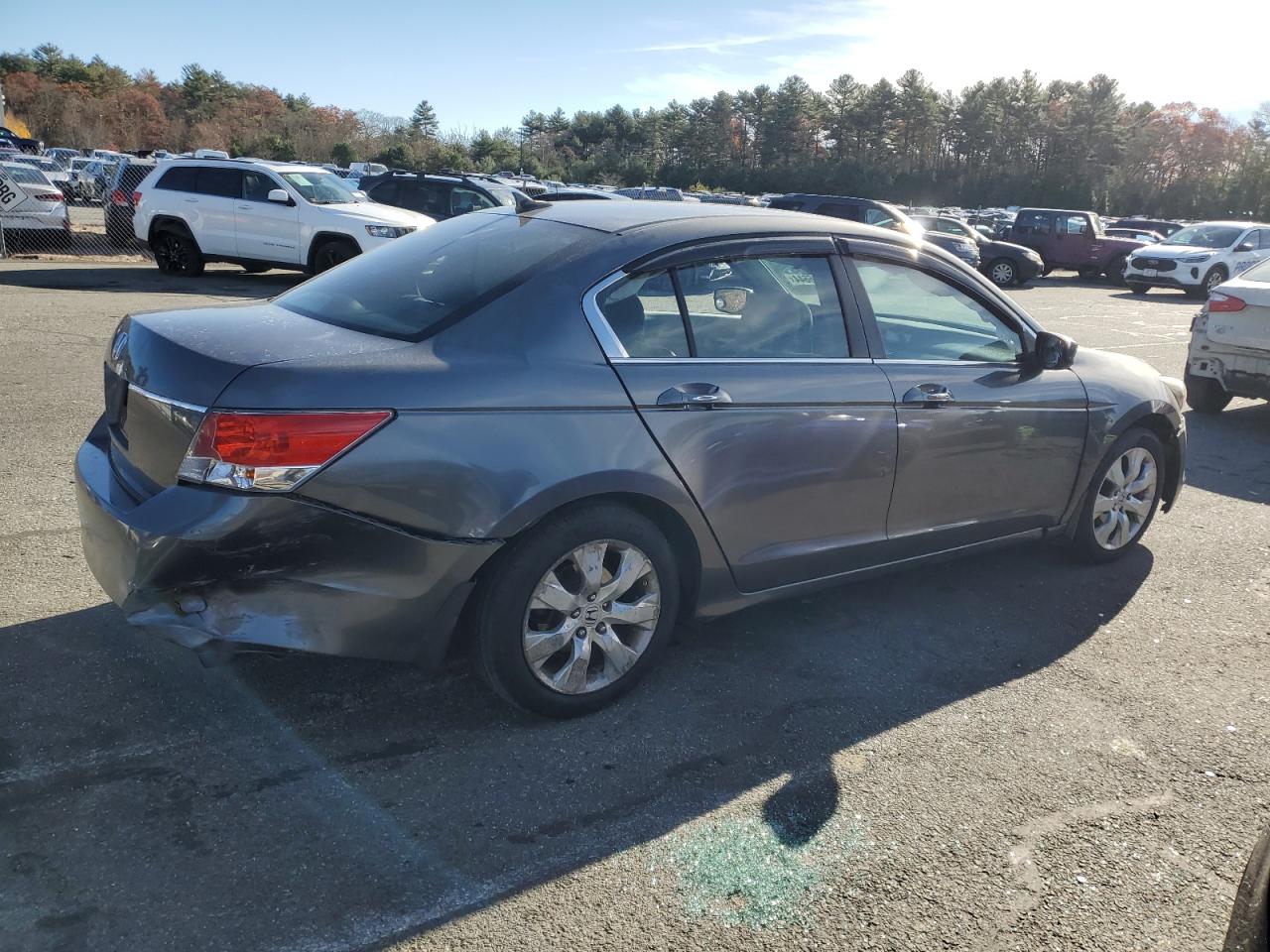 2010 Honda Accord VIN 1HGCP2F32AA029812 Copart auction photo, rear end / minor dent/scratches damage thumbnail 3