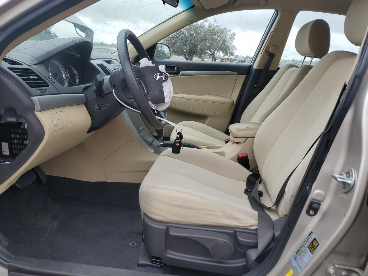 2009 Hyundai Sonata VIN 5NPET46CX9H503959 Copart auction photo, front end damage thumbnail 7