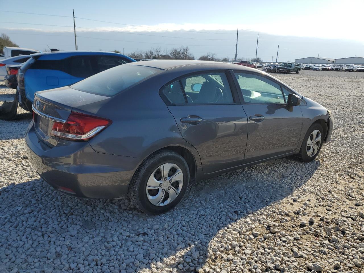 2014 Honda Civic VIN 19XFB2F55EE217318 Copart auction photo, front end / minor dent/scratches damage thumbnail 3