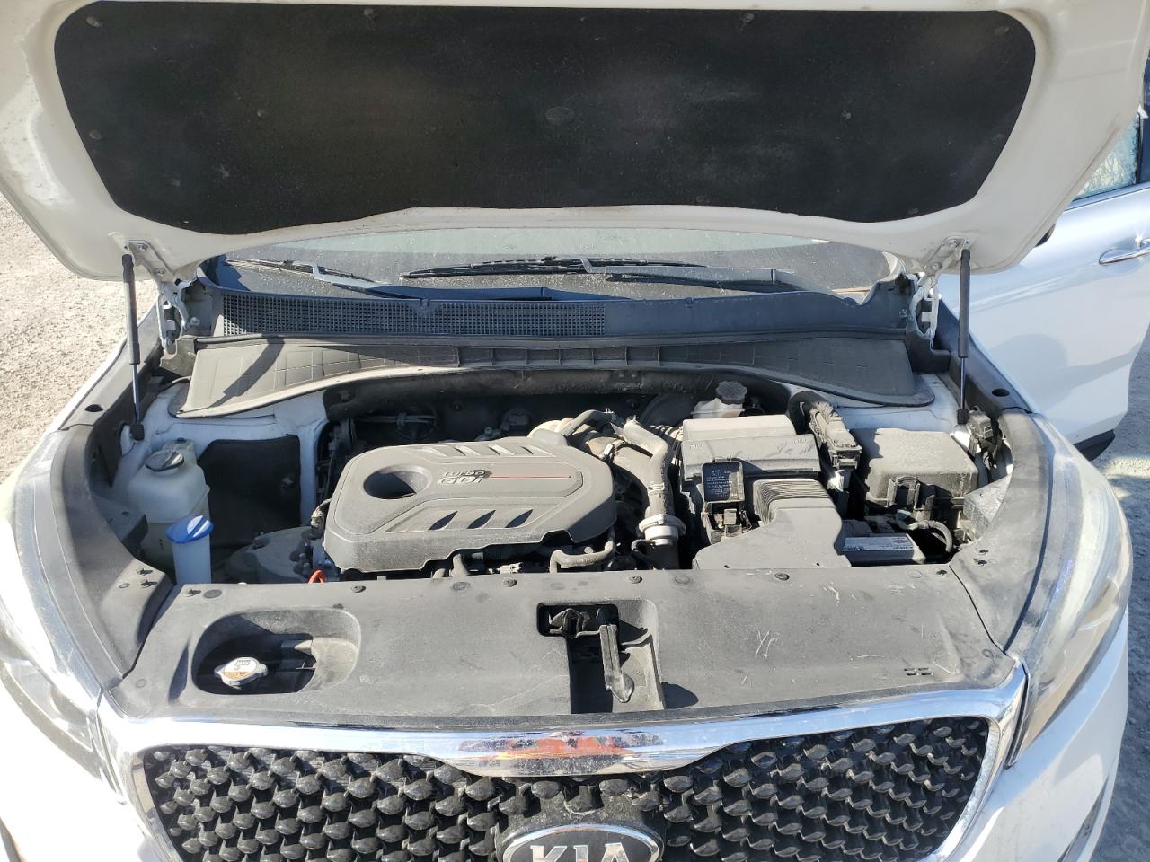 2016 KIA Sorento VIN 5XYPH4A16GG004516 Copart auction photo, vandalism damage thumbnail 14