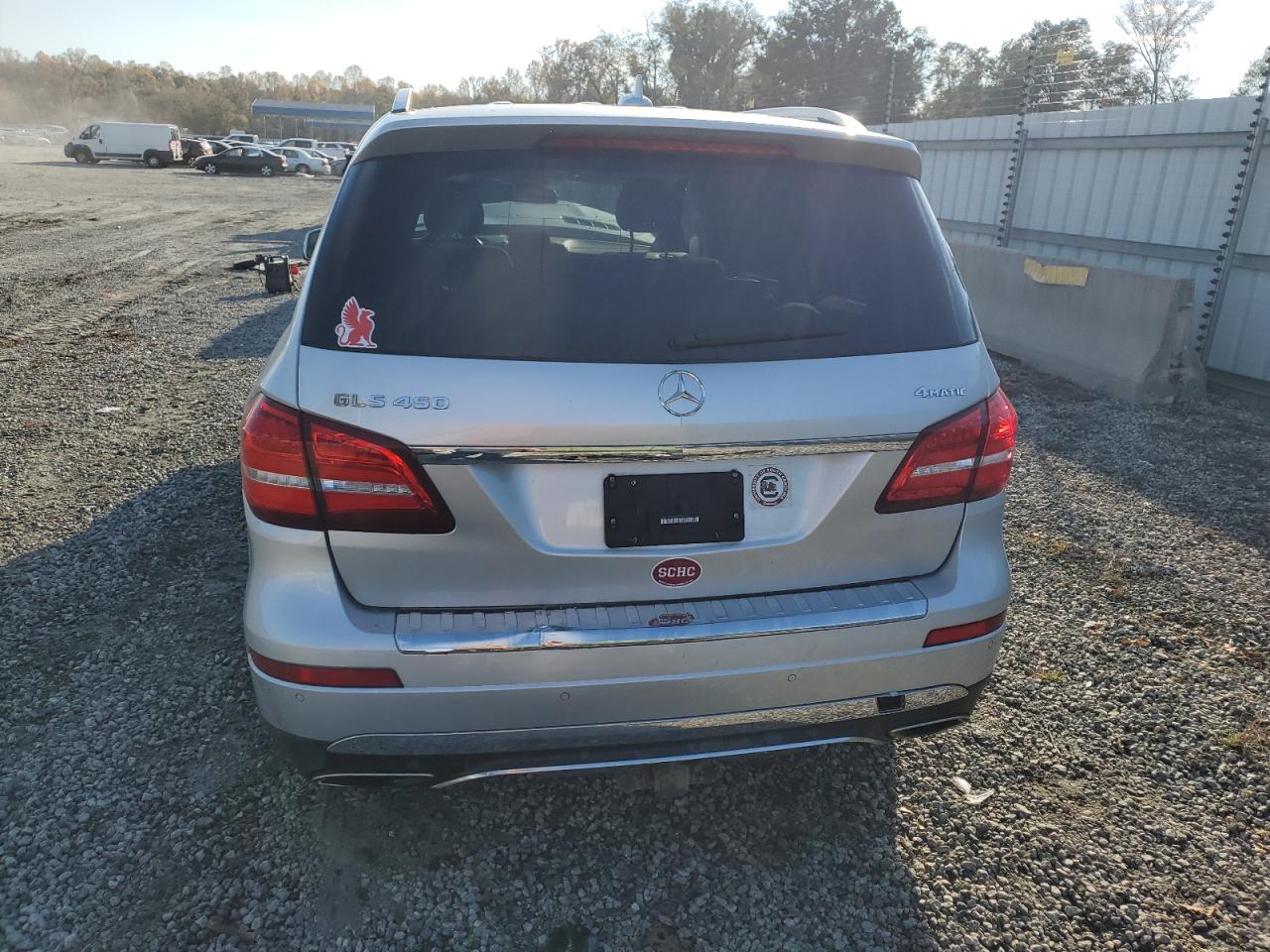 2017 Mercedes-Benz GLS-klasse VIN 4JGDF6EE2HA978055 Copart auction photo, front end damage thumbnail 6