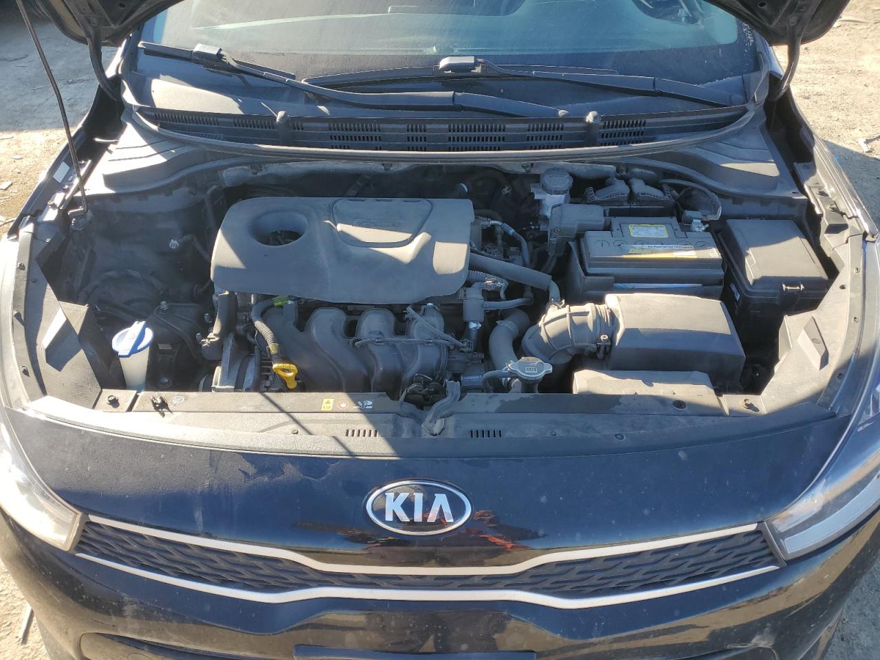 2018 KIA Rio VIN 3KPA24AB5JE060273 Copart auction photo, all over damage thumbnail 11