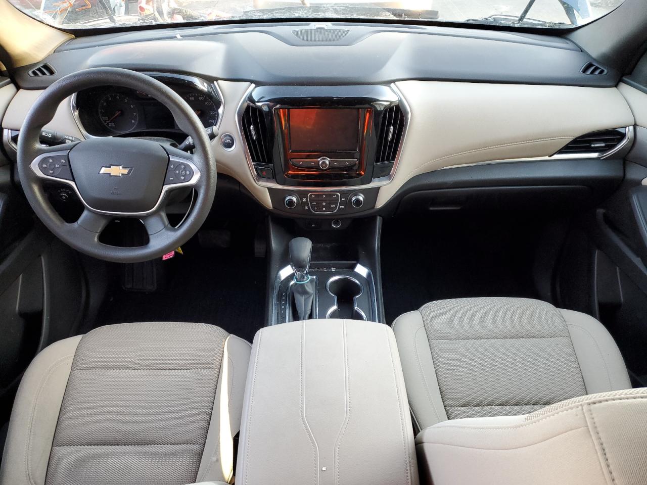 2022 Chevrolet Traverse VIN 1GNERFKWXNJ122101 Copart auction photo, front end / undercarriage damage thumbnail 8