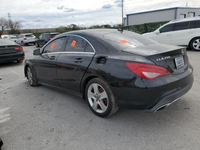 2018 Mercedes-Benz CLA-klasse VIN WDDSJ4EB9JN610013 Copart auction photo, side / front end damage thumbnail 2