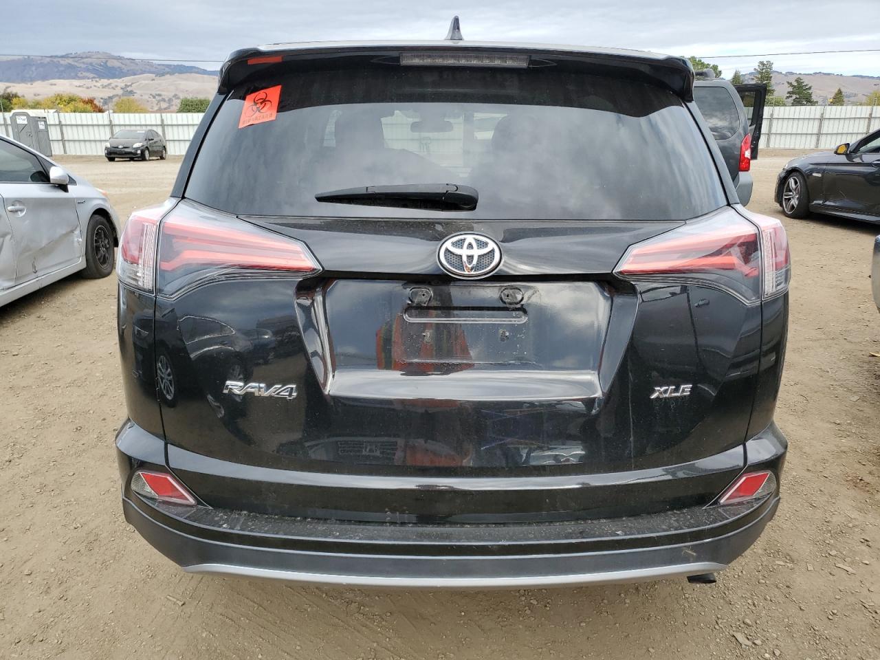 2018 Toyota RAV 4 VIN 2T3WFREV1JW483383 Copart auction photo, front end damage thumbnail 6