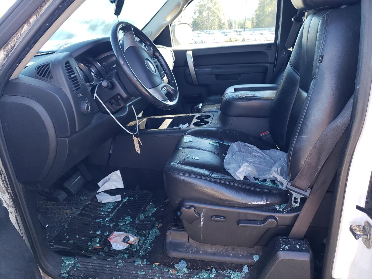 2011 Chevrolet Silverado VIN 1GCRCSE0XBZ448005 Copart auction photo, burn - engine damage thumbnail 7
