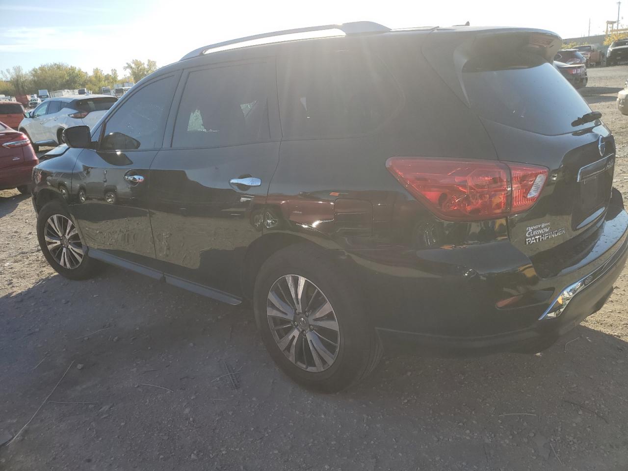 2017 Nissan Pathfinder VIN 5N1DR2MM2HC679159 Copart auction photo, front end / top/roof damage thumbnail 2