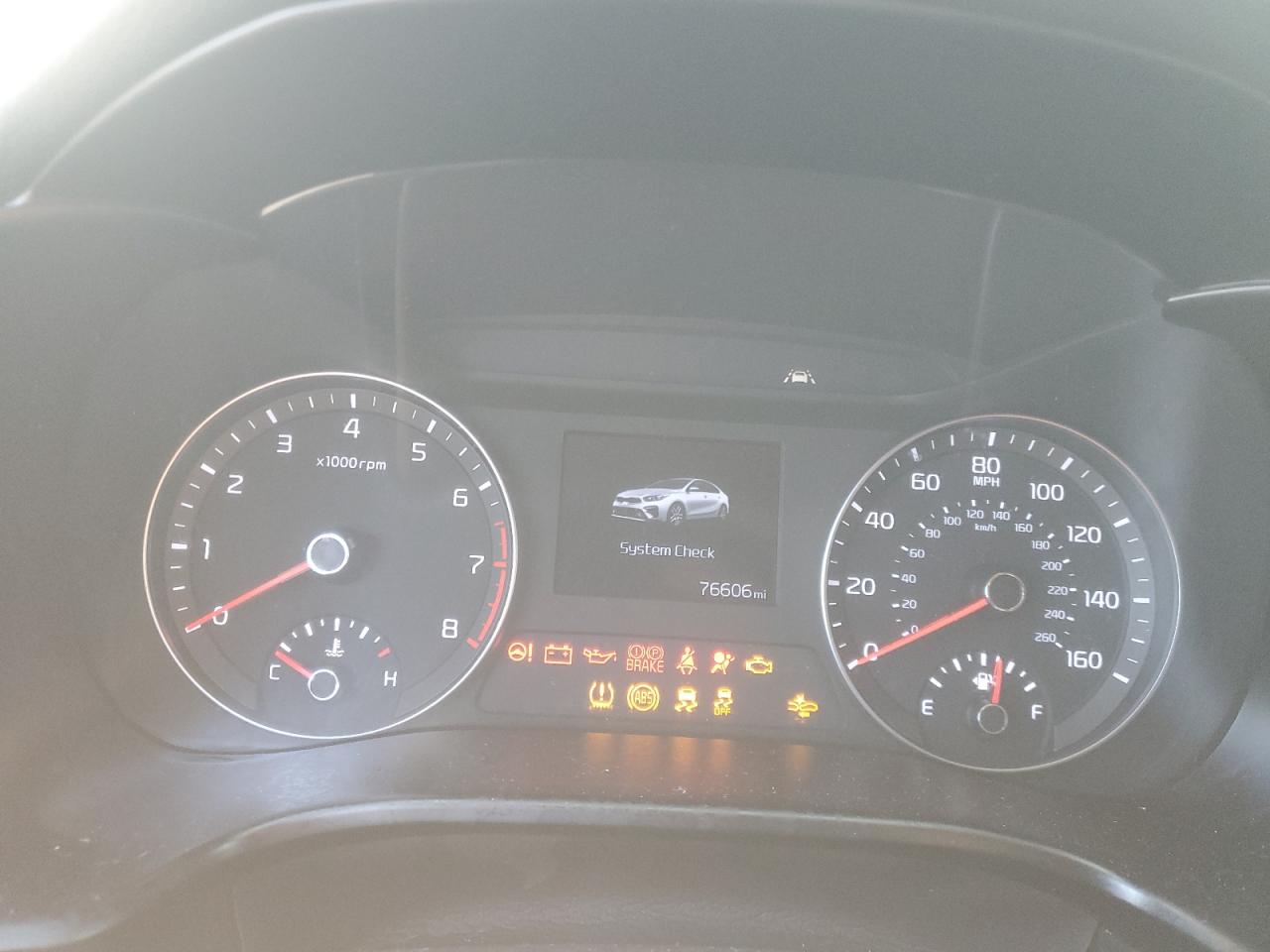 2019 KIA Forte VIN 3KPF24AD1KE009698 Copart auction photo, water/flood / mechanical damage thumbnail 9