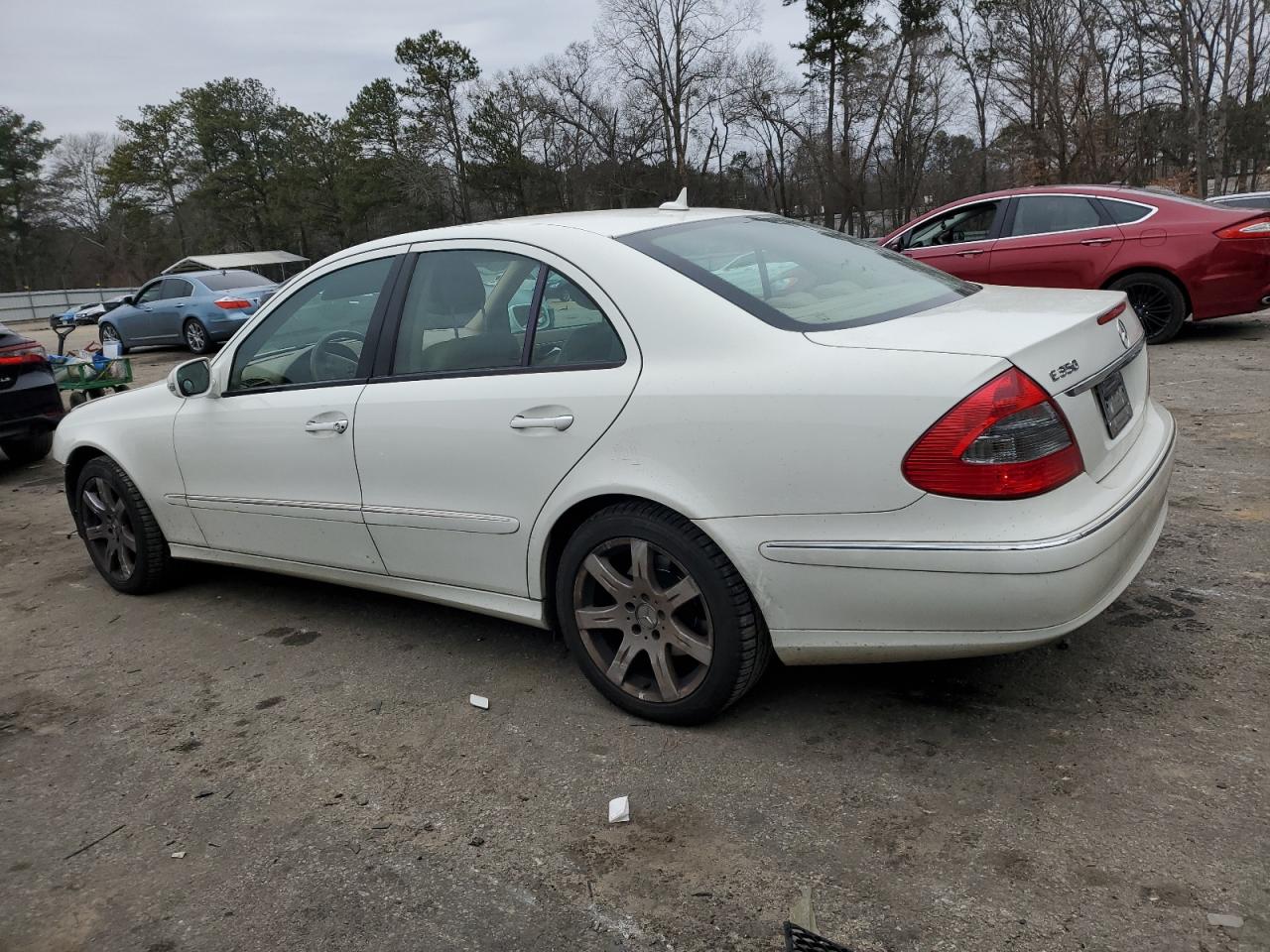 2007 Mercedes-Benz E-klasse VIN WDBUF56X07B091348 Copart auction photo, front end damage thumbnail 2