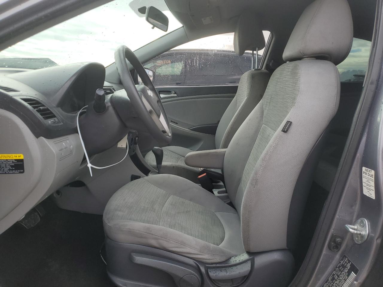 2016 Hyundai Accent VIN KMHCT4AE6GU945555 Copart auction photo, front end damage thumbnail 7