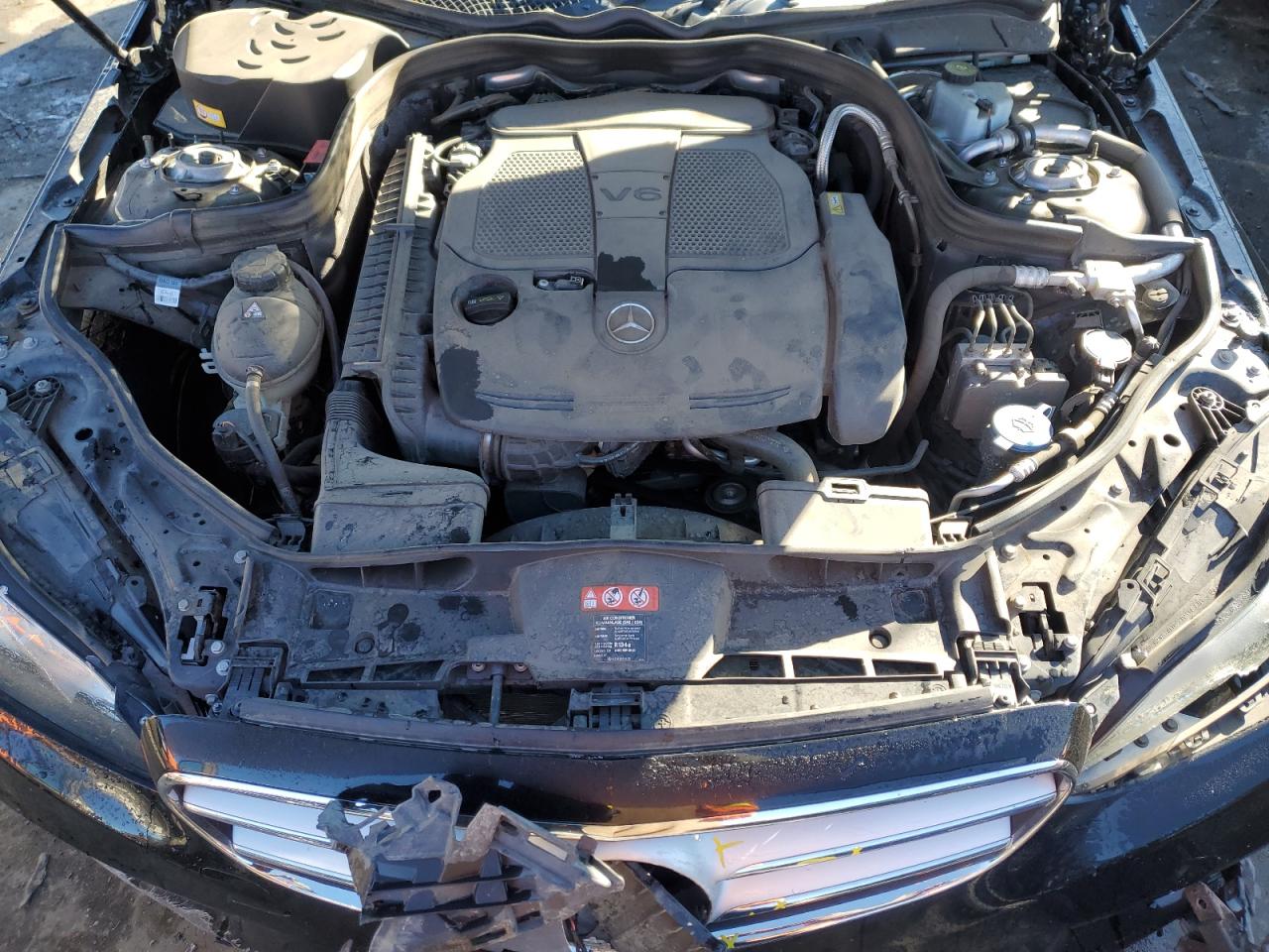 2014 Mercedes-Benz E-klasse VIN WDDHF5KBXEA815133 Copart auction photo, front end damage thumbnail 11