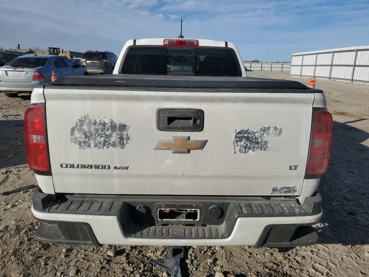 2020 Chevrolet Colorado VIN 1GCGTCEN3L1219304 Copart auction photo, front end / top/roof damage thumbnail 6