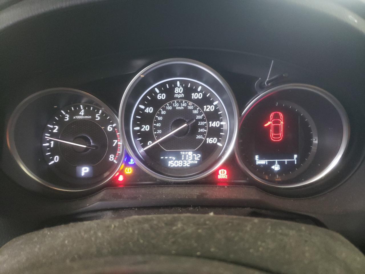 2015 Mazda 6 VIN JM1GJ1W65F1174906 Copart auction photo, biohazard/chemical / front end damage thumbnail 9
