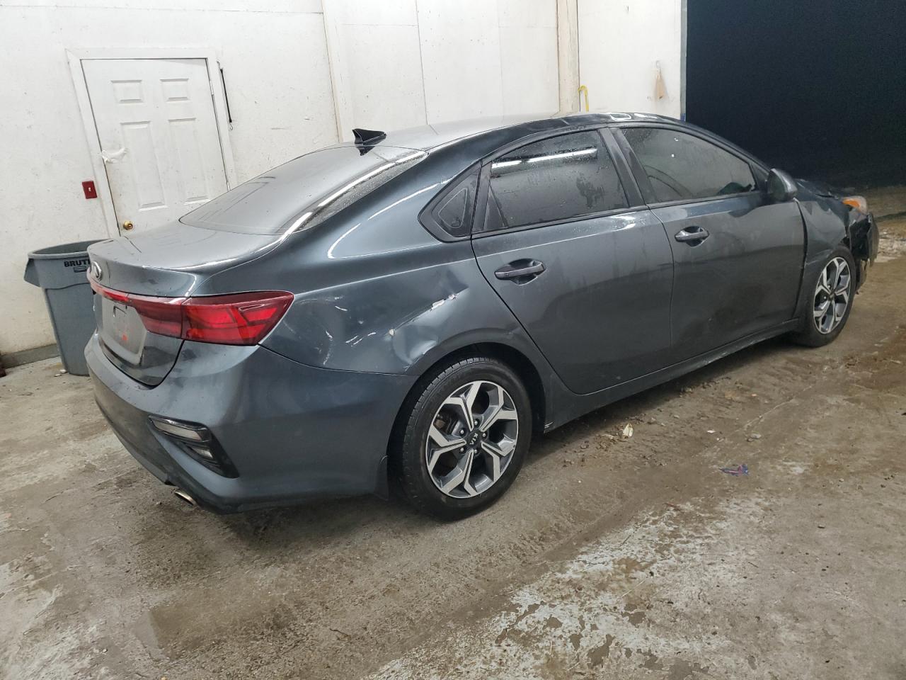 2019 KIA Forte VIN 3KPF24ADXKE038598 Copart auction photo, rollover damage thumbnail 3