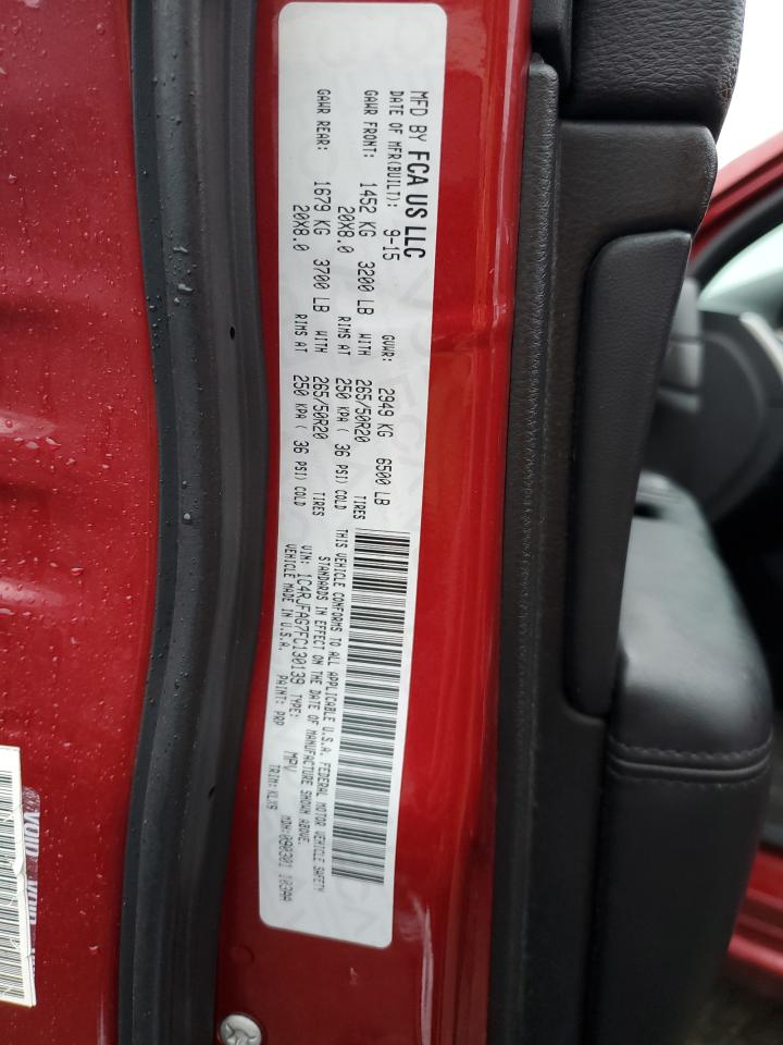 2015 Jeep Grand Cherokee VIN 1C4RJFAG7FC130139 Copart auction photo, front end damage thumbnail 14