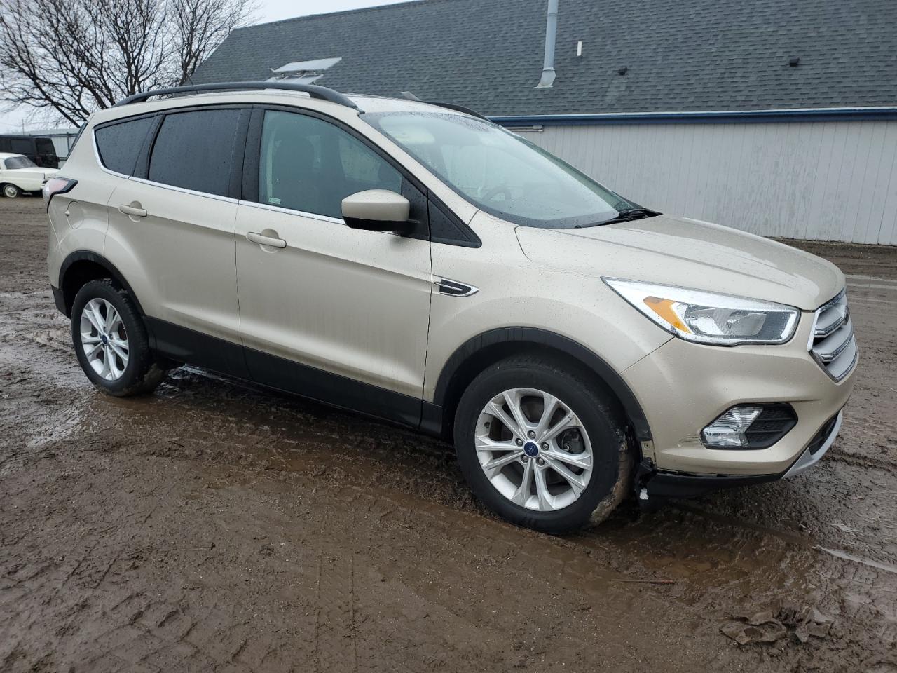 2018 Ford Escape VIN 1FMCU9GD1JUA83670 Copart auction photo, front end / minor dent/scratches damage thumbnail 4
