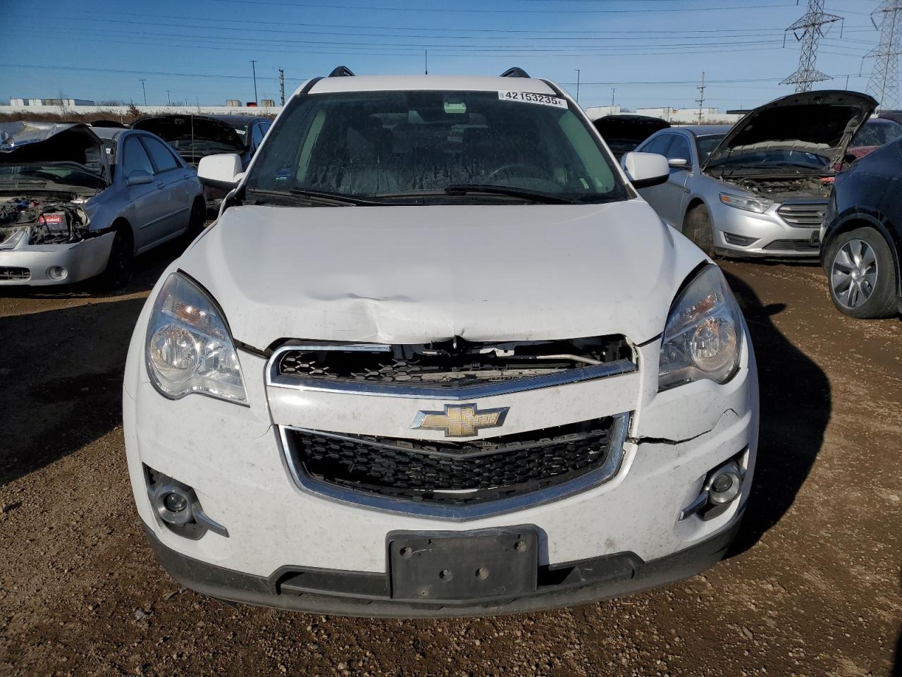 2010 Chevrolet Equinox VIN 2CNALPEWXA6287644 Copart auction photo, front end damage thumbnail 5