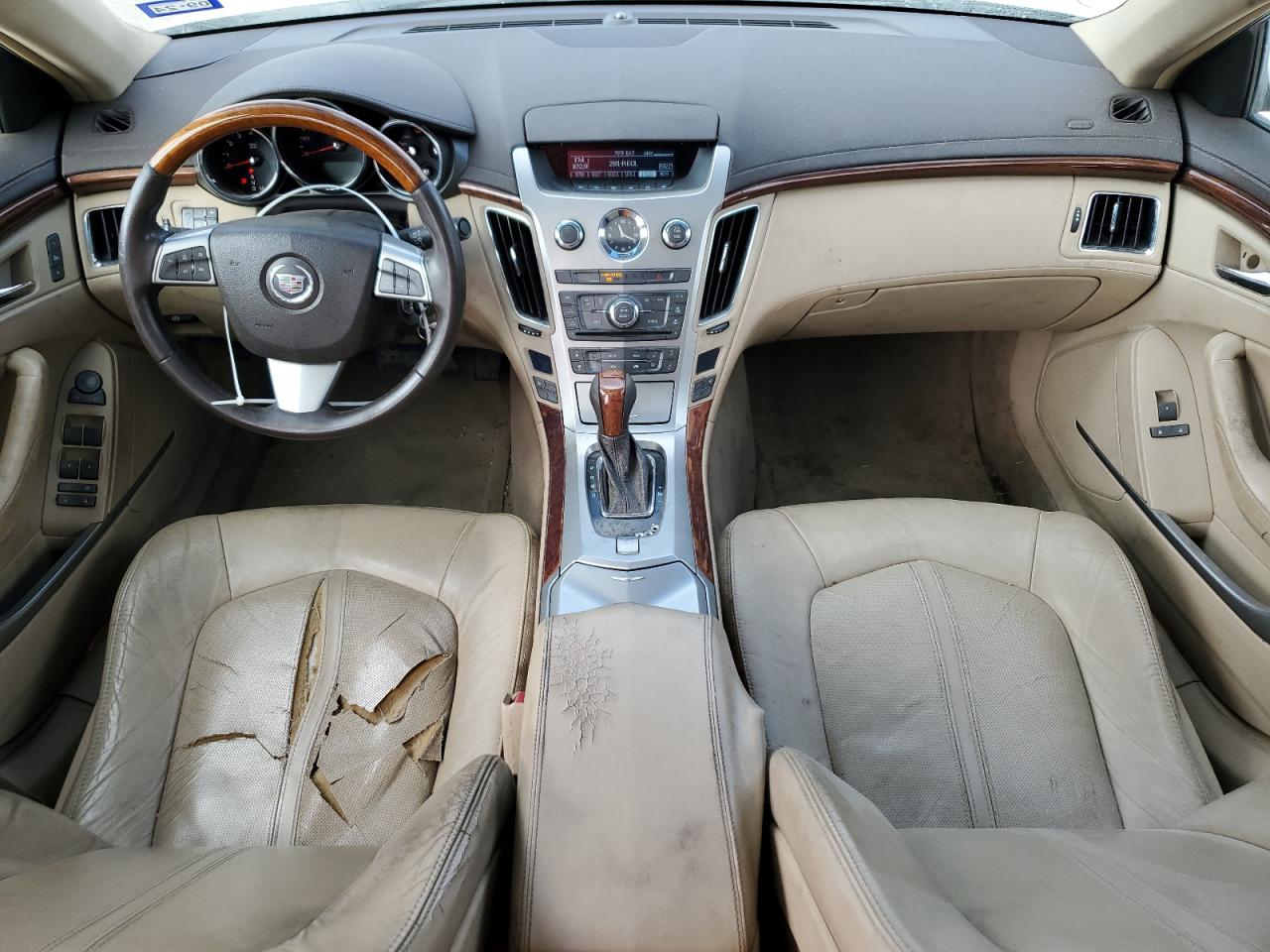 2010 Cadillac CTS VIN 1G6DE5EG5A0136280 Copart auction photo, front end damage thumbnail 8